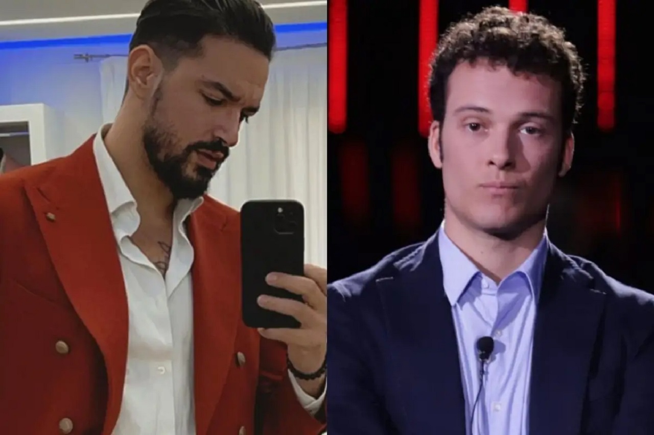 Edoardo Donnamaria e Pietro Tartaglione litigio social