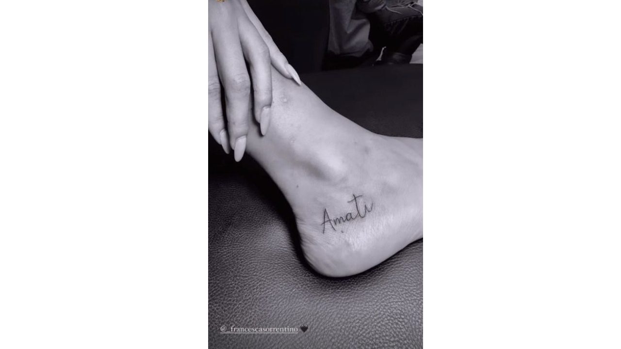 Tatuaggio di Francesca di Temptation Island